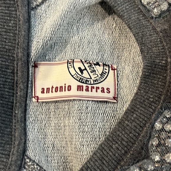 Antonio Marras Embellished Lace Trim Sweater - Picture 15 of 17